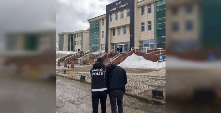 Kars'ta narkotik operasyonu: Metamfetamin yakalandı, bir kişi tutuklandı
