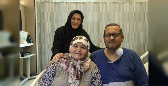 Kayınvalide, damadına böbreğini bağışlayarak hayata döndürdü