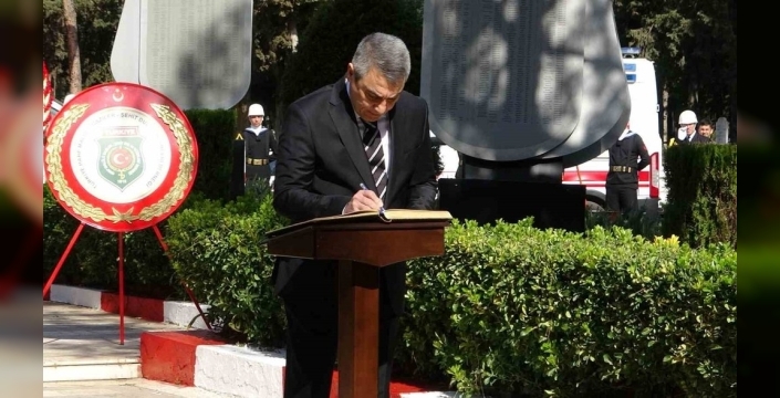 Mersin'de 18 Mart Şehitleri Anma Günü ve Çanakkale Zaferi töreni düzenlendi