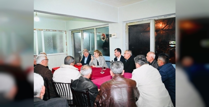 Milletvekili Ölmeztoprak, depremzedelerle bir araya gelerek umut dağıttı