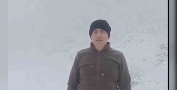 Tekirdağ'ın zirveleri beyaza büründü: Ganos Dağı'nda kartpostallık manzaralar!