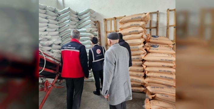 Uşak'ta gübre bayilerine yönelik kapsamlı denetimler yapıldı