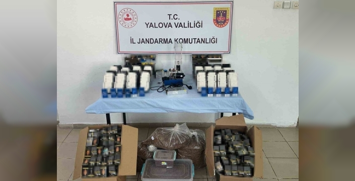 Yalova'da nefes kesen operasyon: Binlerce kaçak sigara ve tütün ele geçirildi!