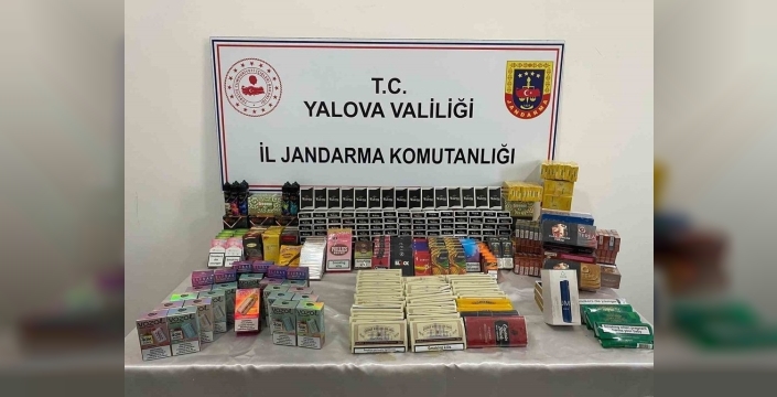 Yalova'da nefes kesen operasyon: Binlerce kaçak tütün ürününe el konuldu!