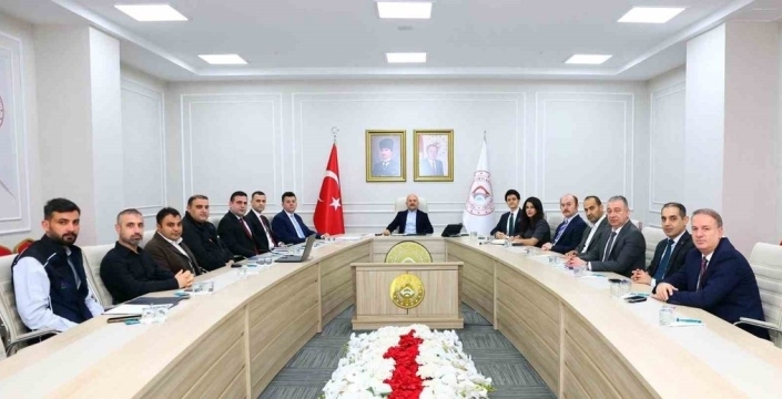 Adıyaman'da haftalık koordinasyon toplantısı yapıldı