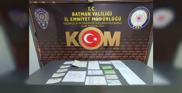 Batman'da tefecilik operasyonu: 8 kişi gözaltına alındı