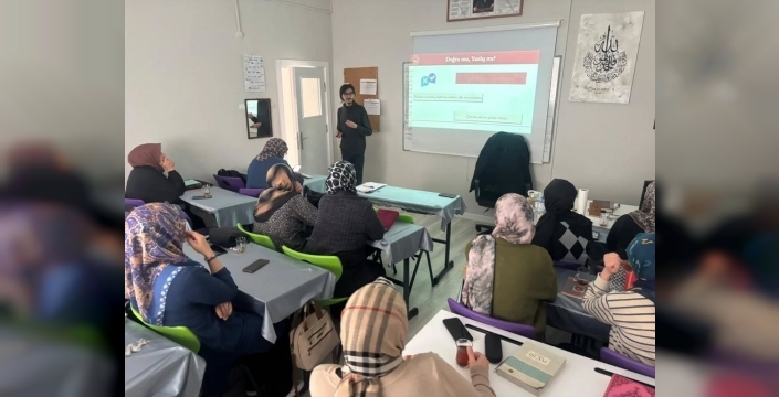 Bilecik'te ailelere sağlık ve tütün bağımlılığı eğitimi verildi