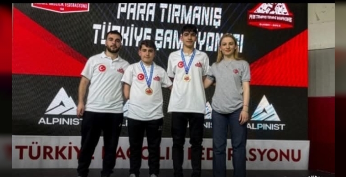Bitlisli tırmanışçıdan Türkiye şampiyonluğu: Güroymak'ın gururu!