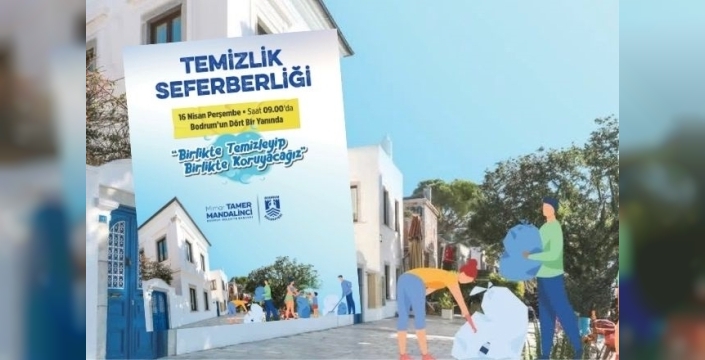 Bodrum’da çevre temizliği seferberliği başlıyor