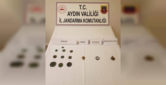 Bozdoğan'da tarihi eser kaçakçılığı operasyonu: 4 kişi gözaltında