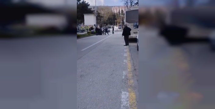 Bursa'da park kavgası panik yarattı