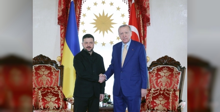 Cumhurbaşkanı Erdoğan, Zelenskiy ile İstanbul'da önemli görüşme gerçekleştirdi