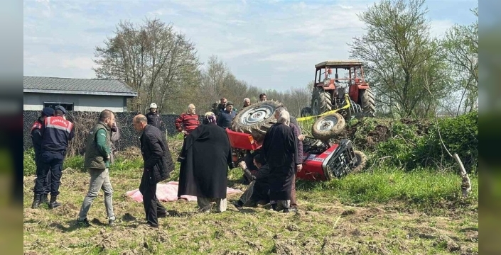 Düzce'de traktör kazası: Niyazi Can hayatını kaybetti