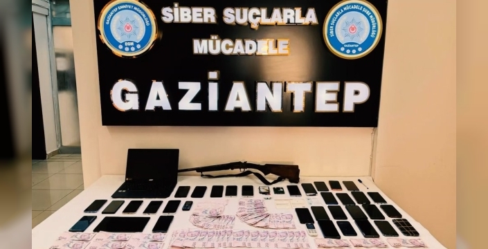 Gaziantep merkezli dev dolandırıcılık operasyonu! 14 ilde 58 kişi yakalandı, milyonlarca liralık vurgun ortaya çıktı