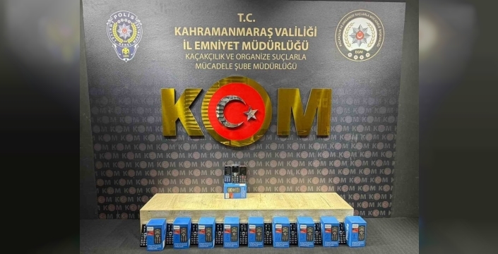 Kahramanmaraş'ta nefes kesen operasyon: Binlerce kaçak sigara ve cep telefonu ele geçirildi!
