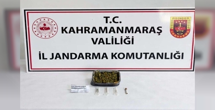 Kahramanmaraş'ta uyuşturucu operasyonu: Üç kişi tutuklandı