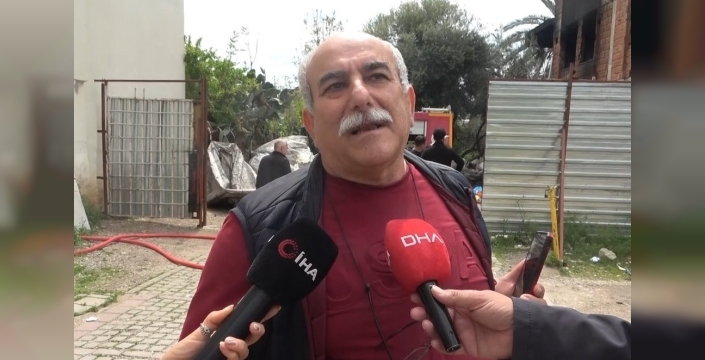 Metruk bina yangını, Balbey Mahallesi'nde tedirginliğe yol açtı