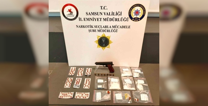 Samsun'da uyuşturucu ve silah operasyonu: 1 kişi gözaltına alındı