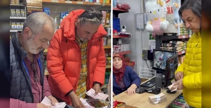 Şarkıcı Çelik'ten şaşırtan jest: Mahalle bakkalındaki veresiye defterini kapattı!