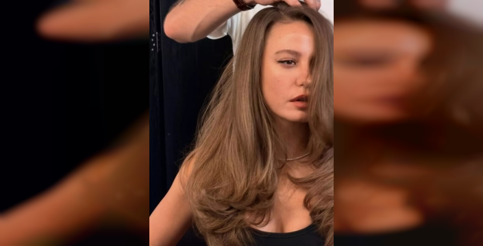 Serenay Sarıkaya, babası Mustafa Sarıkaya'yı sosyal medyada paylaştı
