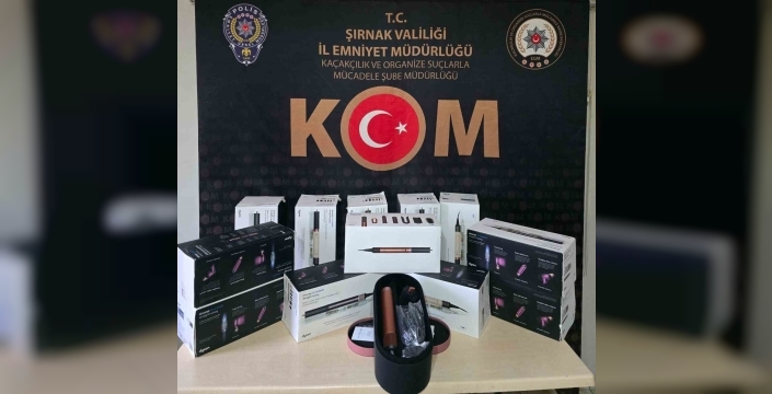 Şırnak'ta 6 milyon liralık kaçak malzeme operasyonu gerçekleşti