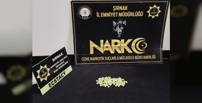 Şırnak’ta uyuşturucu hap operasyonu: 2 kişi gözaltında