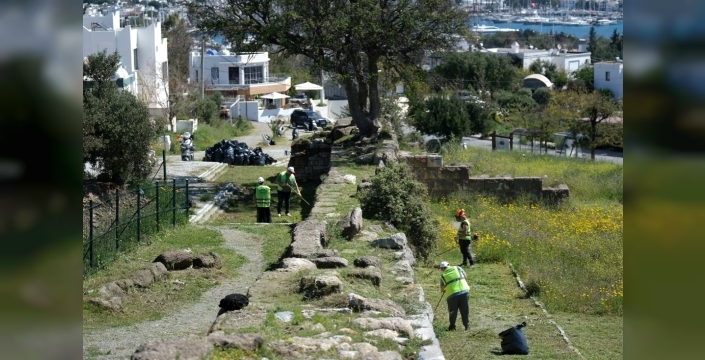 Tarihi Surlarda Kapsamlı Temizlik Çalışması