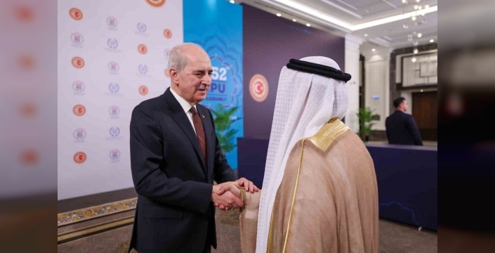 TBMM Başkanı Kurtulmuş, Arap Parlamentosu Başkanı ile önemli bir görüşme gerçekleştirdi