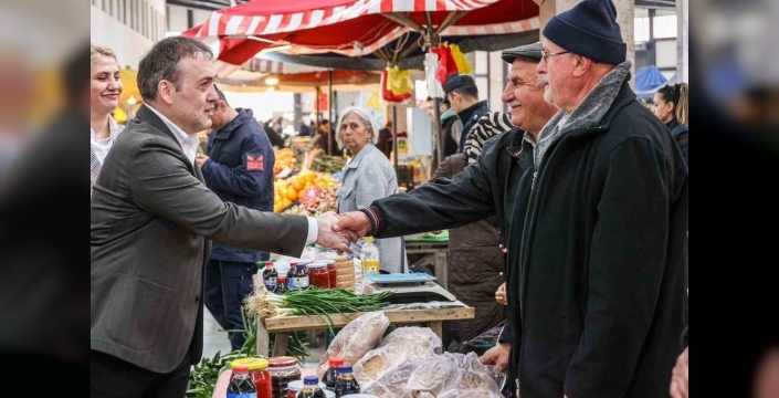 Vali Sözer, Gölpazarı'nda esnaf ve vatandaşlarla bir araya geldi