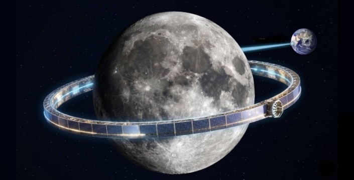 Ay'a dev güneş halkası inşa edilecek: 400 km'lik enerji merkezi