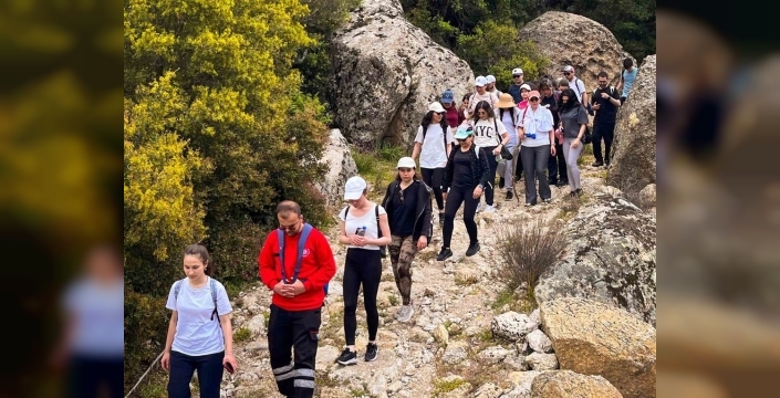 Aydın'da gençler trekking etkinliği ile unutulmaz bir gün geçirdi