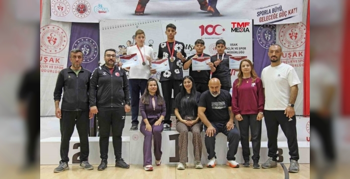 Aydınlı sporcular, Uşak'tan madalya ile döndü