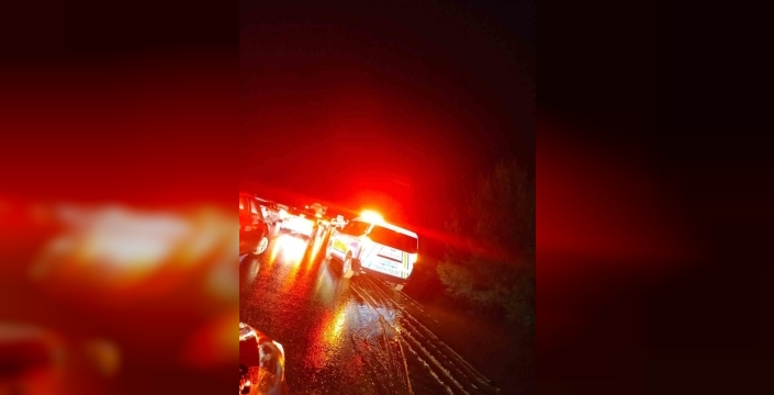 Bilecik'te dere taşması ulaşımı aksattı