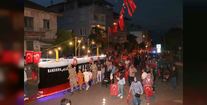 Bozdoğan'da 19 Mayıs coşkusu: Bandırma Vapuru ile unutulmaz anlar