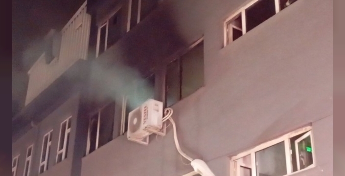 Bursa'da tekstil atölyesinde gece yarısı dehşeti: Alevler sardı