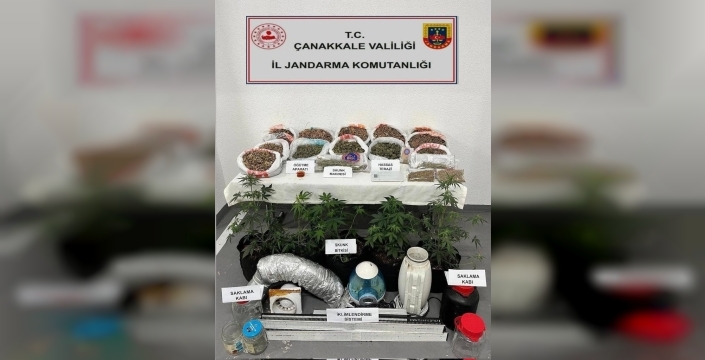 Çanakkale'de uyuşturucu operasyonu: İki şüpheli yakalandı