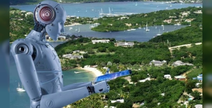 Dijital ulus kuruldu: 17 robot, 12 bin kişiyi yönetecek