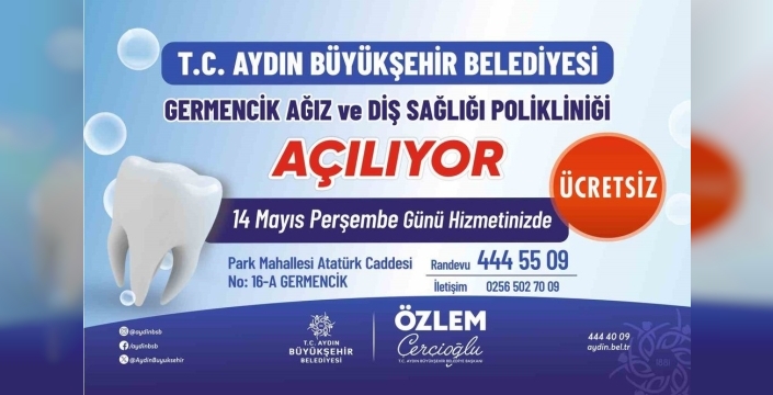 Germencik'te yeni ağız ve diş sağlığı polikliniği kapılarını açıyor