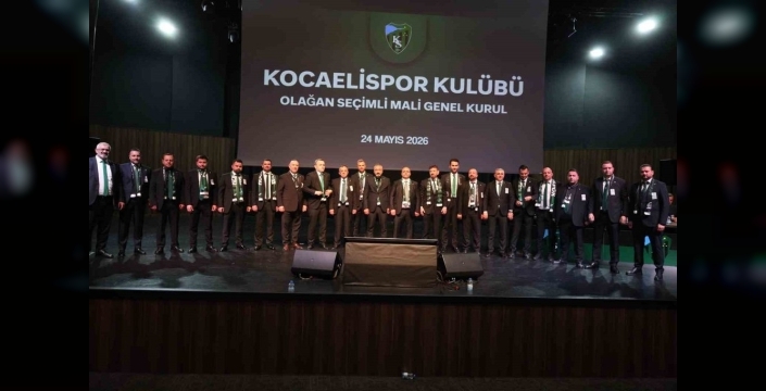 Kocaelispor'da Recep Durul, başkanlık koltuğuna yeniden oturdu