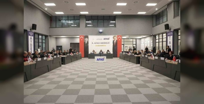 Kütahya'da afetlere karşı hazırlık seferberliği: 2026 planları masada