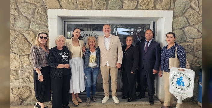 MHP Bodrum'dan engelliler derneğine ziyaret
