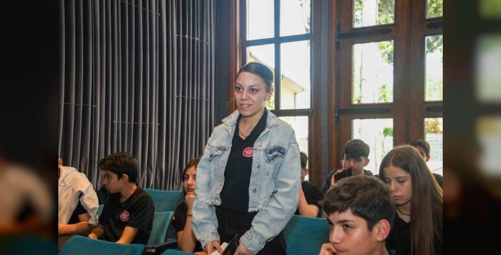 Osmangazi'de genç muhabirler gazetecilik deneyimlerini paylaştı