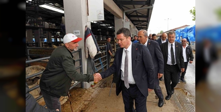 Osmangazi'de kurban alanları, bayrama hazır hale getirildi