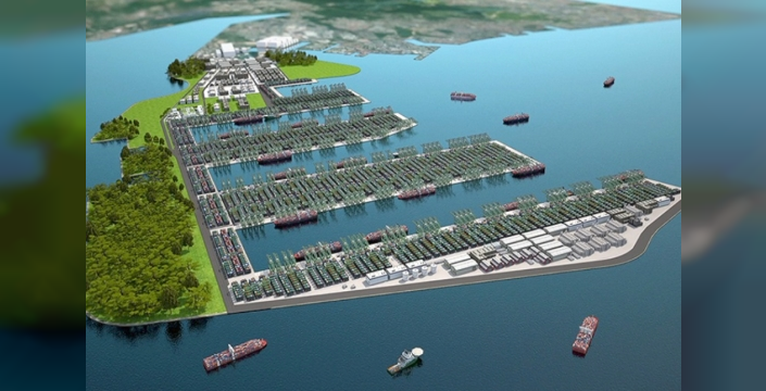 Singapur'daki Tuas Mega Port, 65 milyon konteyner kapasitesiyle rekor kırmaya hazırlanıyor