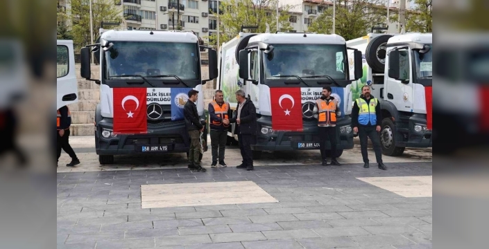Sivas Belediyesi, 509 milyon TL’lik yatırımla 110 yeni aracı filosuna ekledi