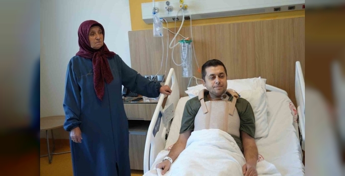 10 saatlik mucize: 90 cm'lik yapay damarla hayata tutunan hasta taburcu oluyor