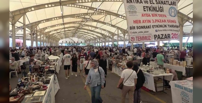 Agora Antika Pazarı, 10. yaşını kutluyor: Bursa'nın antika cenneti