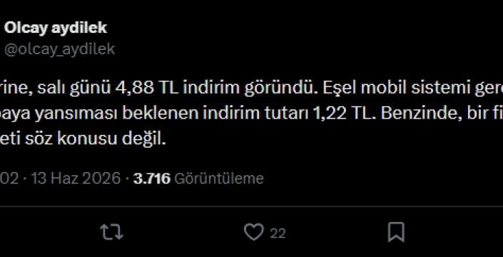 Akaryakıtta büyük indirim kapıda: Motorin fiyatları değişiyor