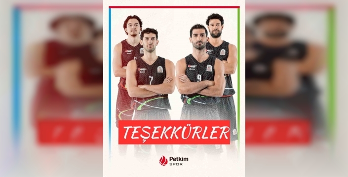 Aliağa Petkimspor'da 4 oyuncuyla yollar ayrıldı