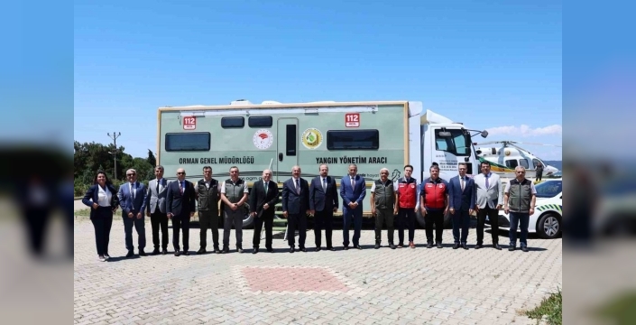 Bakan Yardımcısı Şatıroğlu, Çanakkale'de orman yangınlarına karşı teyakkuzda